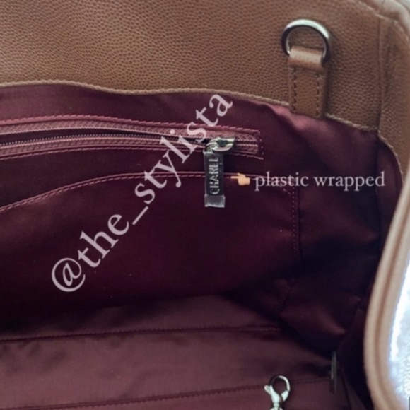 NEW - Chanel Executive Cerf Shopping Tote in Brown - Picture 11 of 14